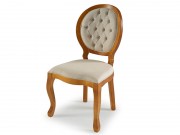 Conjunto Mesa de Jantar 3D Moveis Bella Canada com 06 Cadeiras 1.80 x 0.90 Oval